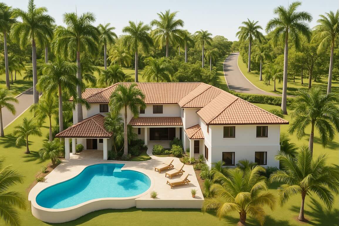 Panorama Village Sosua – Luxury 450 m² villa with view of Sosua Bay