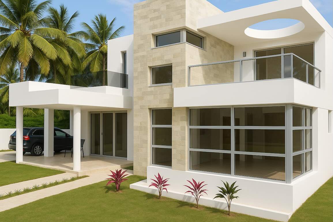 ProCab Cabarete – Modern 300 m² villa in prestigious Cabarete area