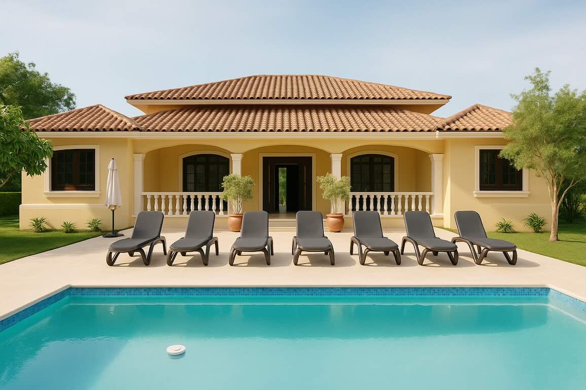 Sosua Ocean Village – 300 m² villa with panoramic ocean view and private pool